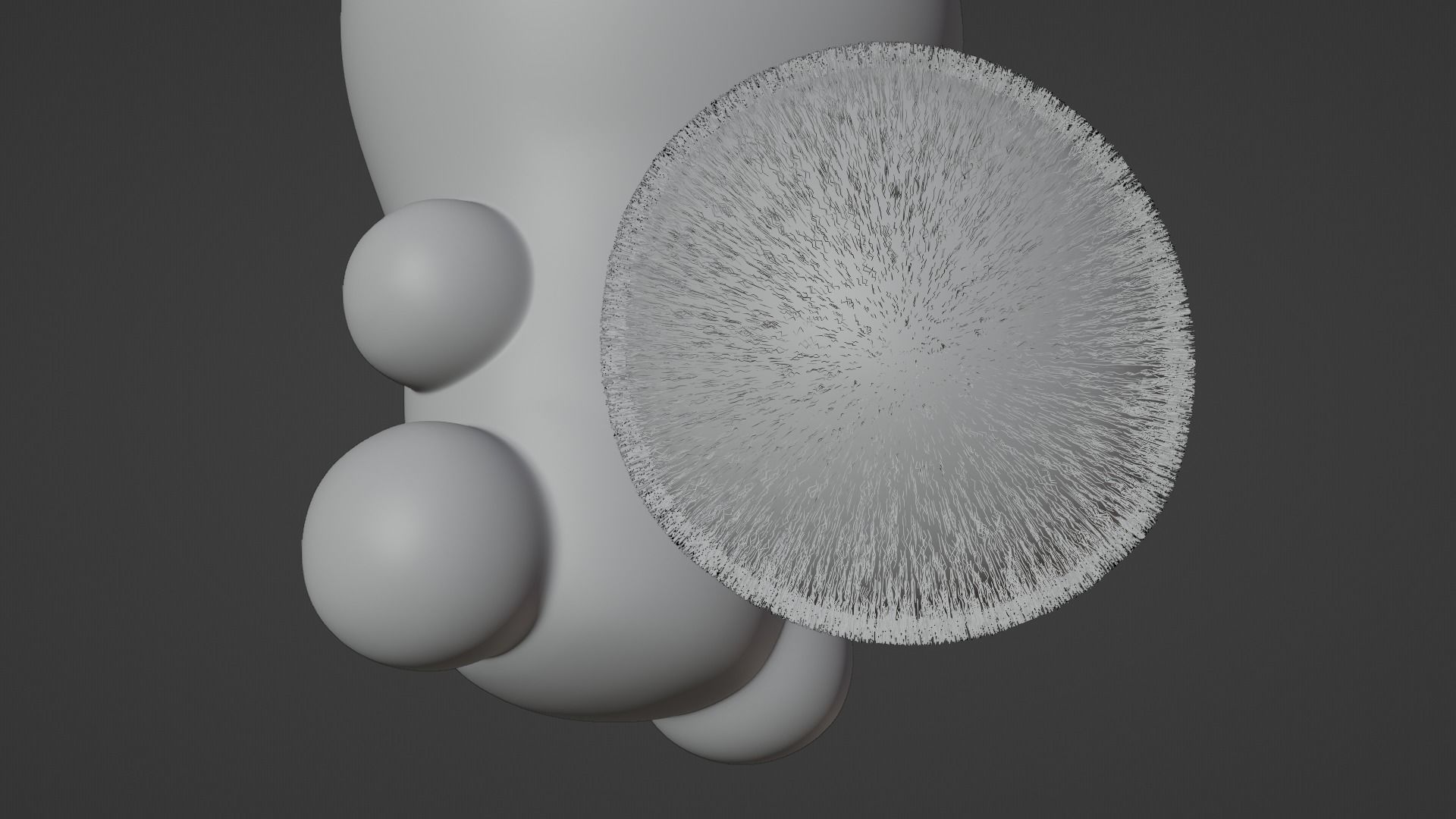 Keychain Fox - Light Blue and White 3D model_14