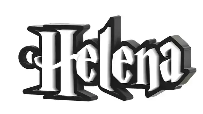 Helena Harry Potter Theme Keychain 3D print model