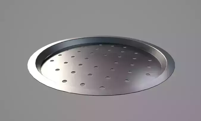 Aluminum Stainless Pizza Crisper Pan