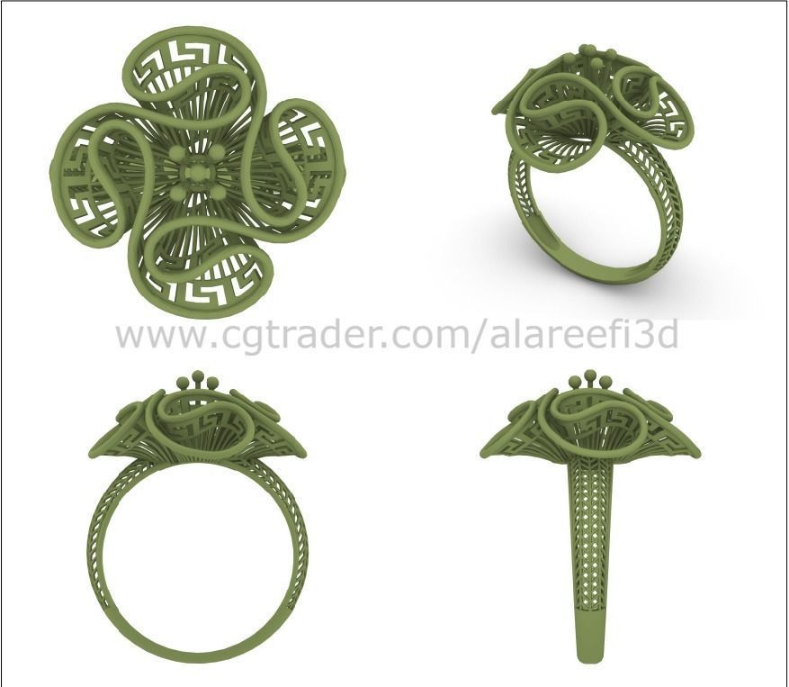 Ultra vision Ring Exclusive for the first time Free 3D print model_1