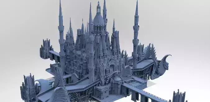 Gothic Palace Victorian exterior 7 