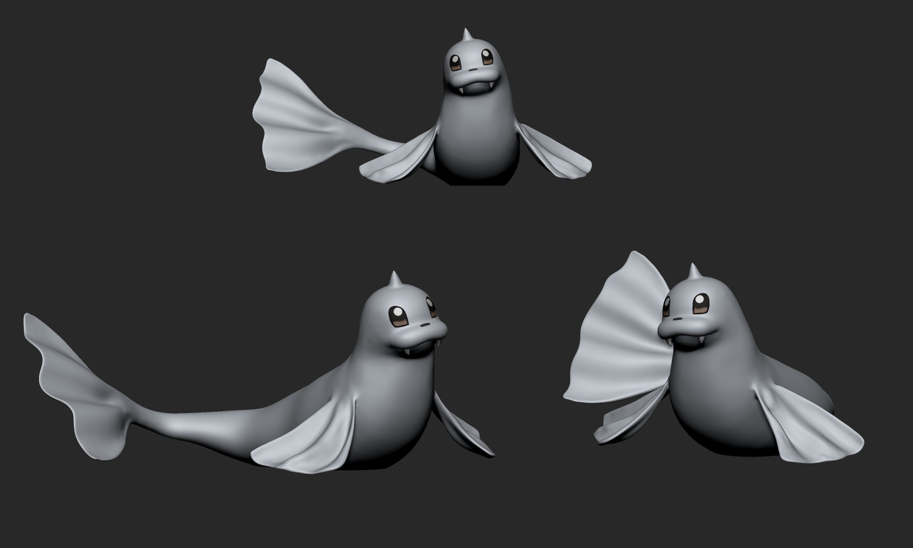 Pokemon - Dewgong 3D print model_2