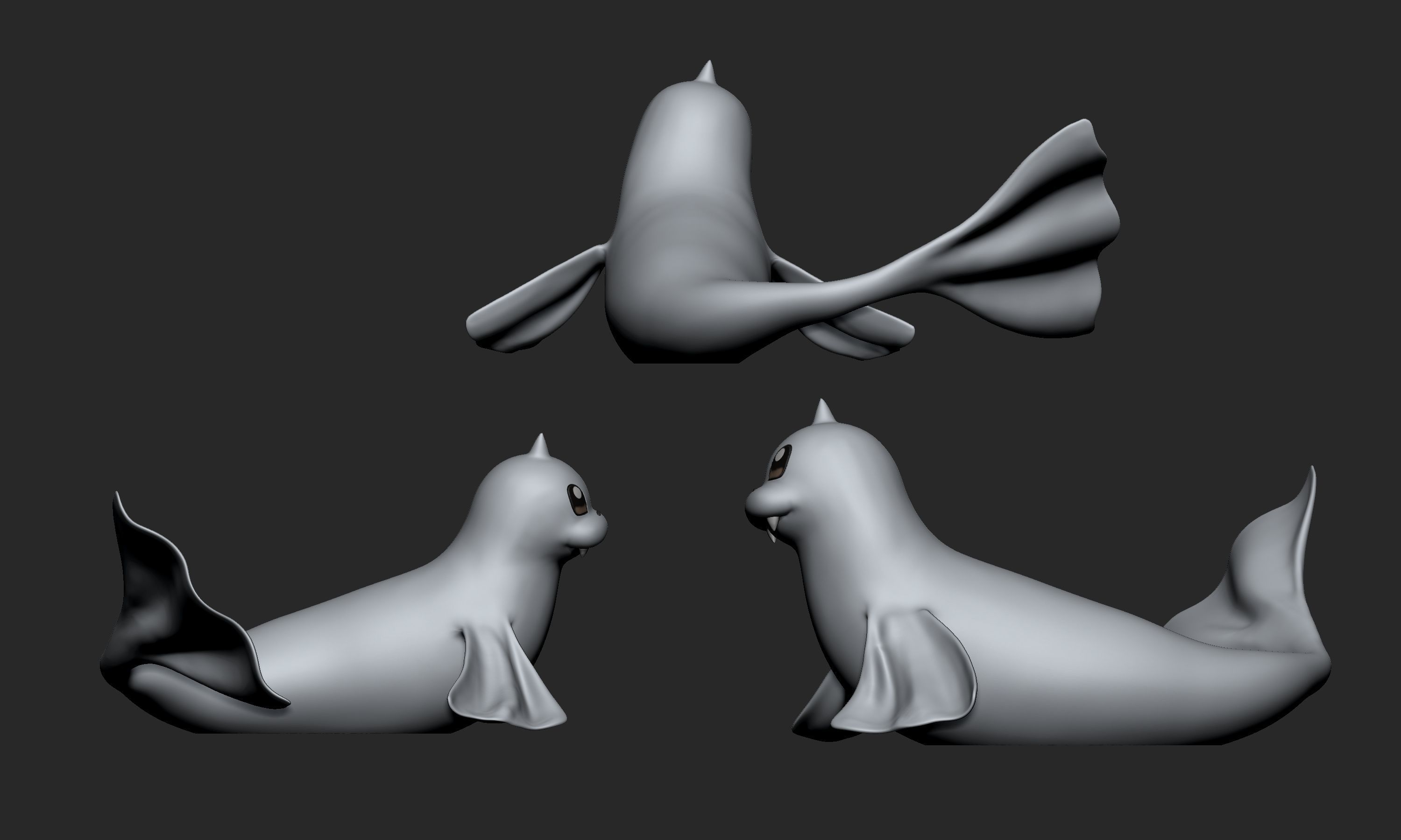 Pokemon - Dewgong 3D print model_3