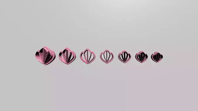 polymer clay cutters set