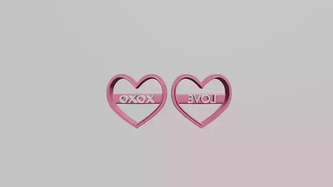 heart polymer clay cutters