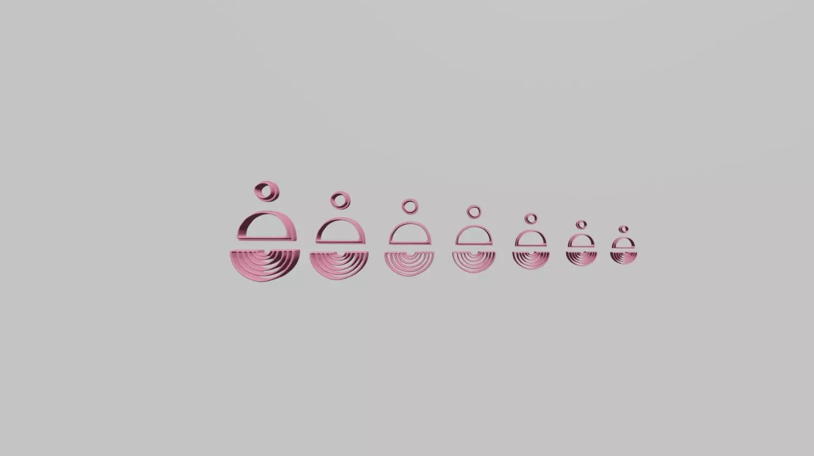 polymer clay cutters set 3D print model_0