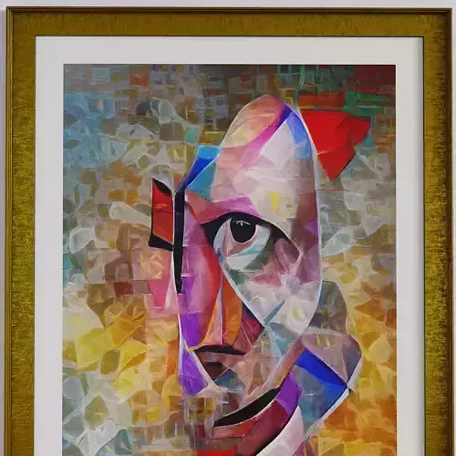 Painting in Frame Picasso Style 3