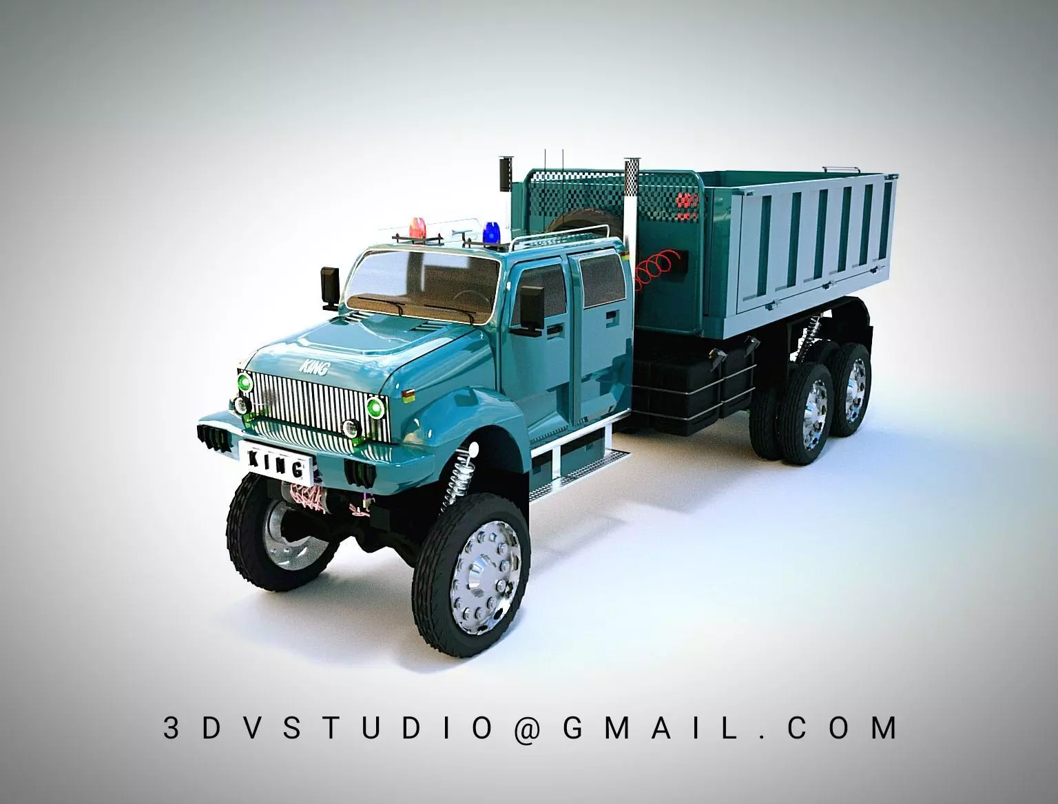 KING TRUCK 3D model