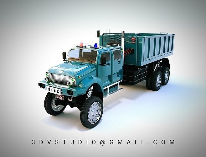 KING TRUCK  3D model
