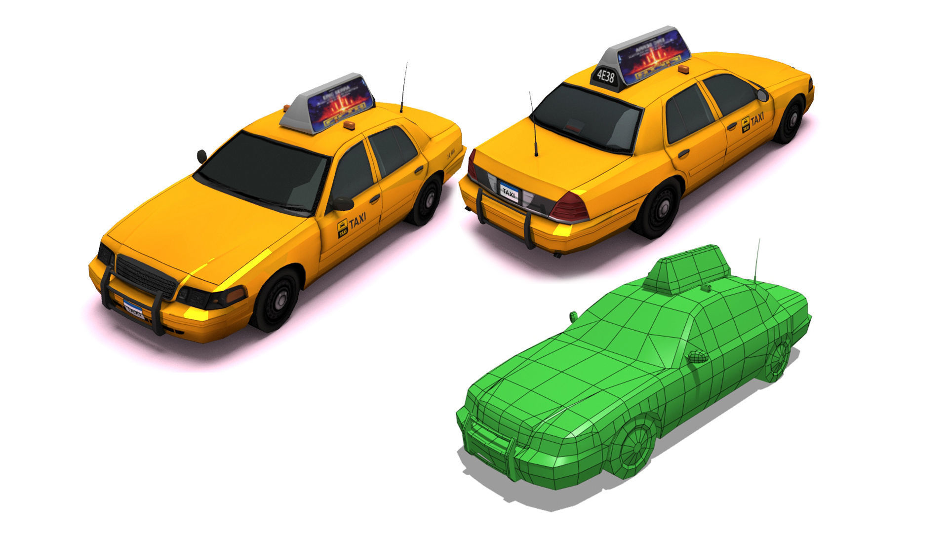 3D model Vehicle-Pack-1 VR / AR / low-poly | CGTrader