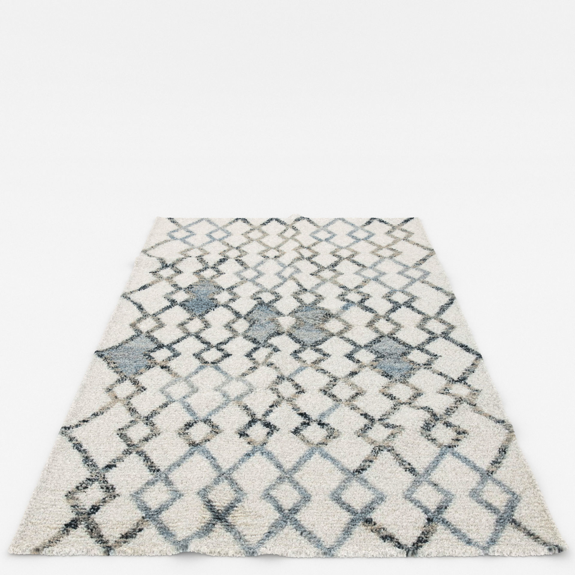 Rugs No 644 Low-poly 3D model_4