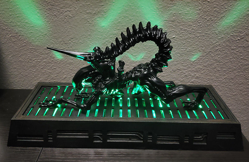 Xenomorph Alien Stand 3D print model_1