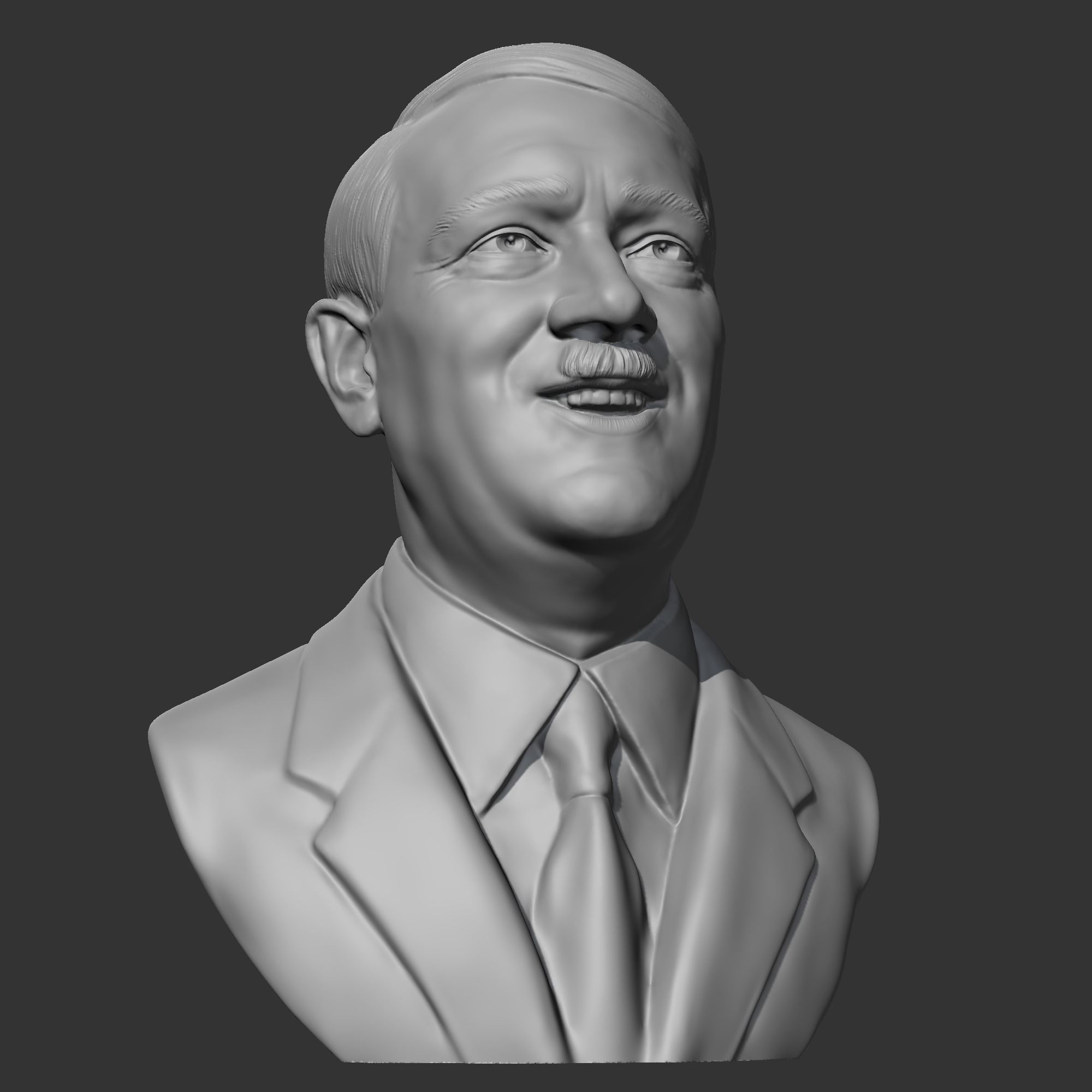Adolf Hitler V2 3D print model 3D print model_3