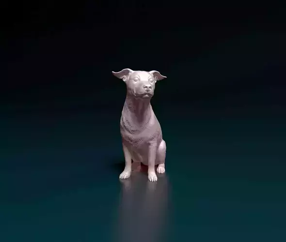 Jack Russell 3D print model