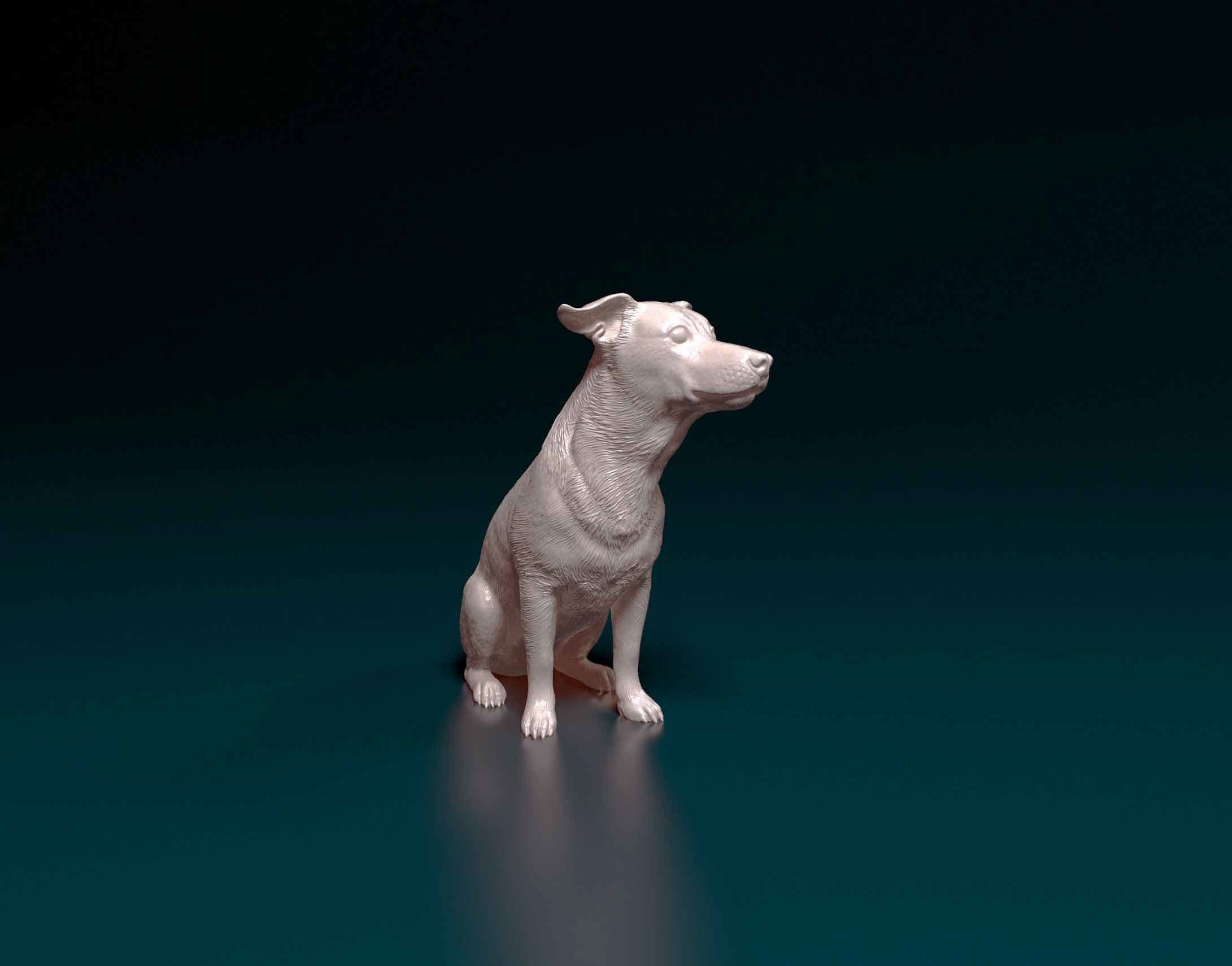 Jack Russell 3D print model_1