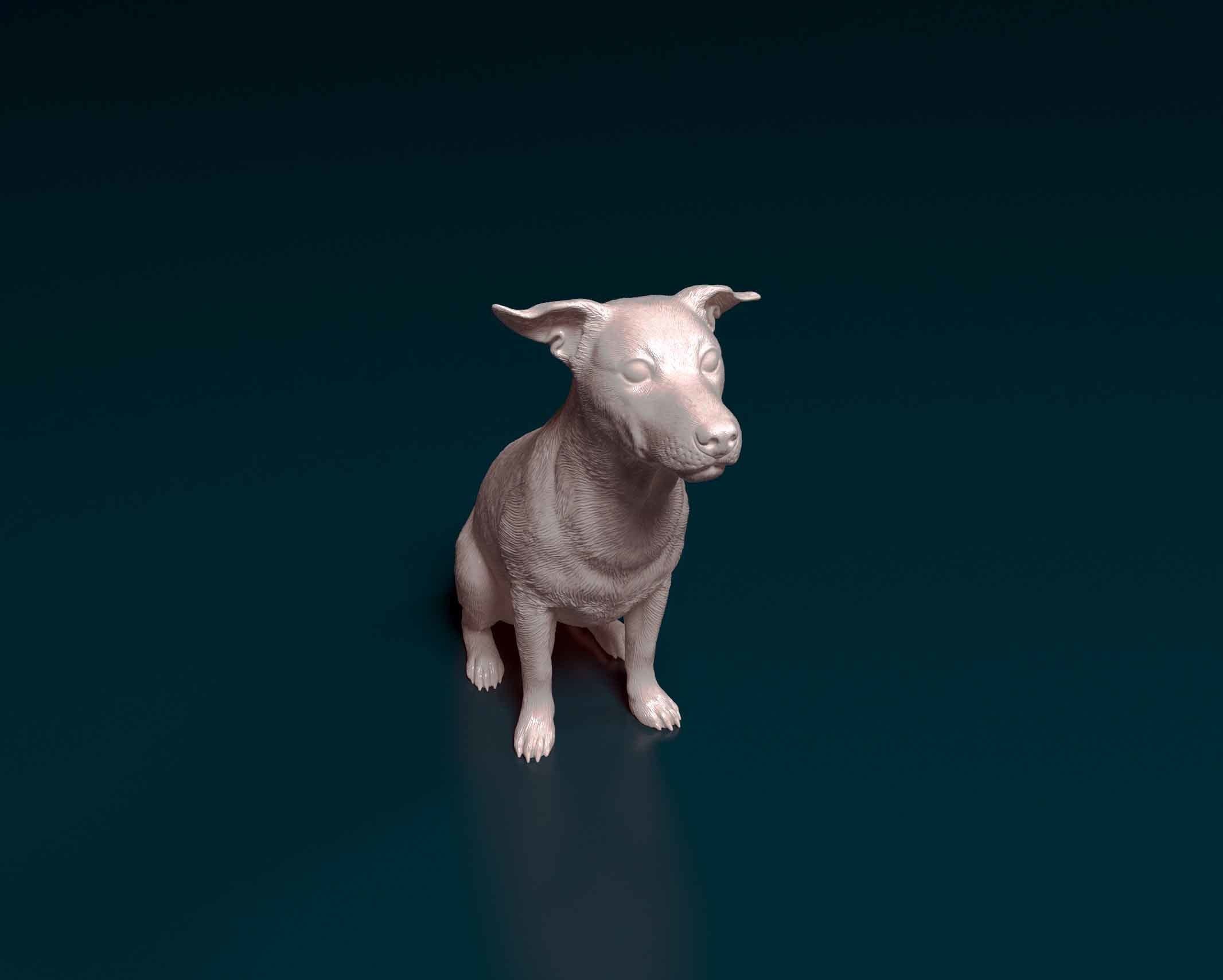 Jack Russell 3D print model_7