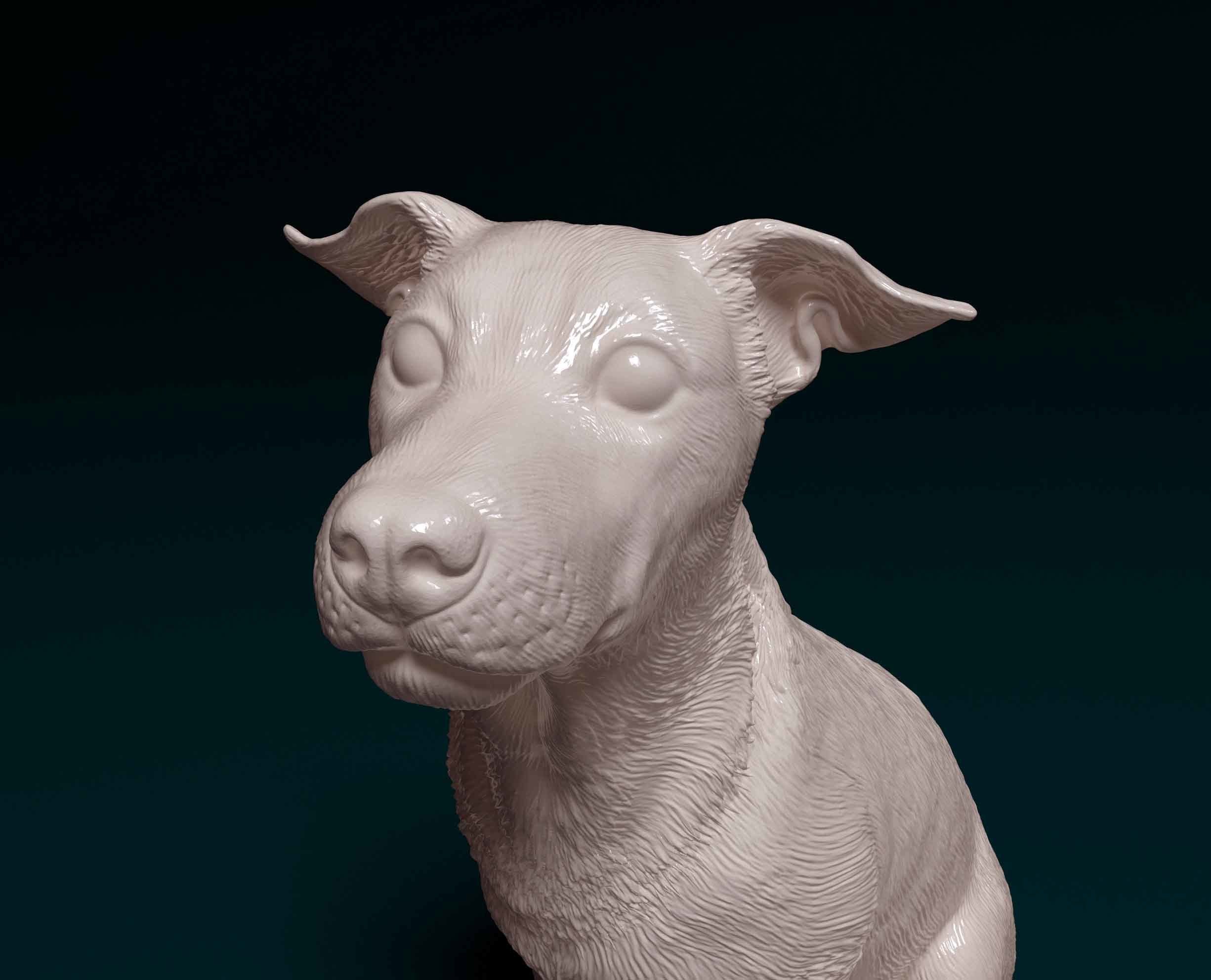 Jack Russell 3D print model_5