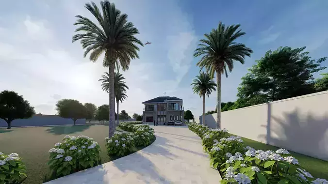 House building exterior design