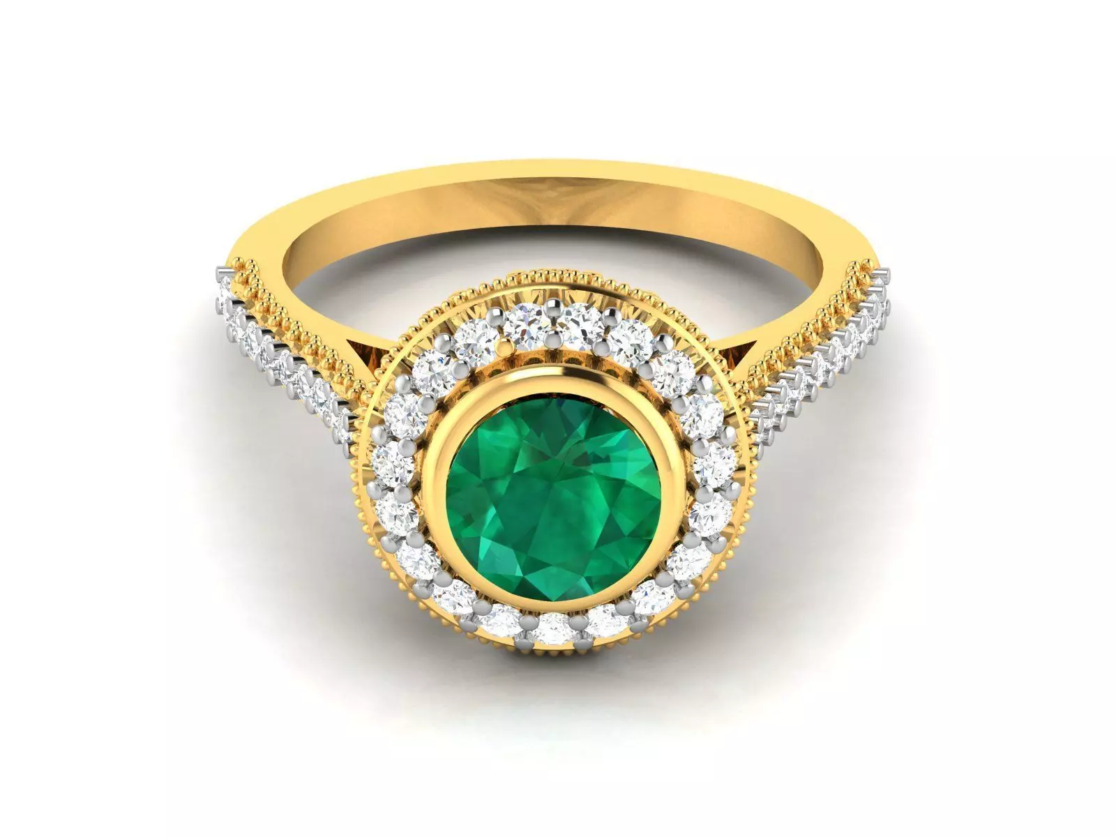 Solitaire Ring 3dm Render Detail 3D print model_0