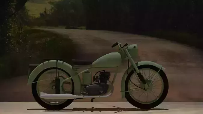 BSA BANTAM D1 1948
