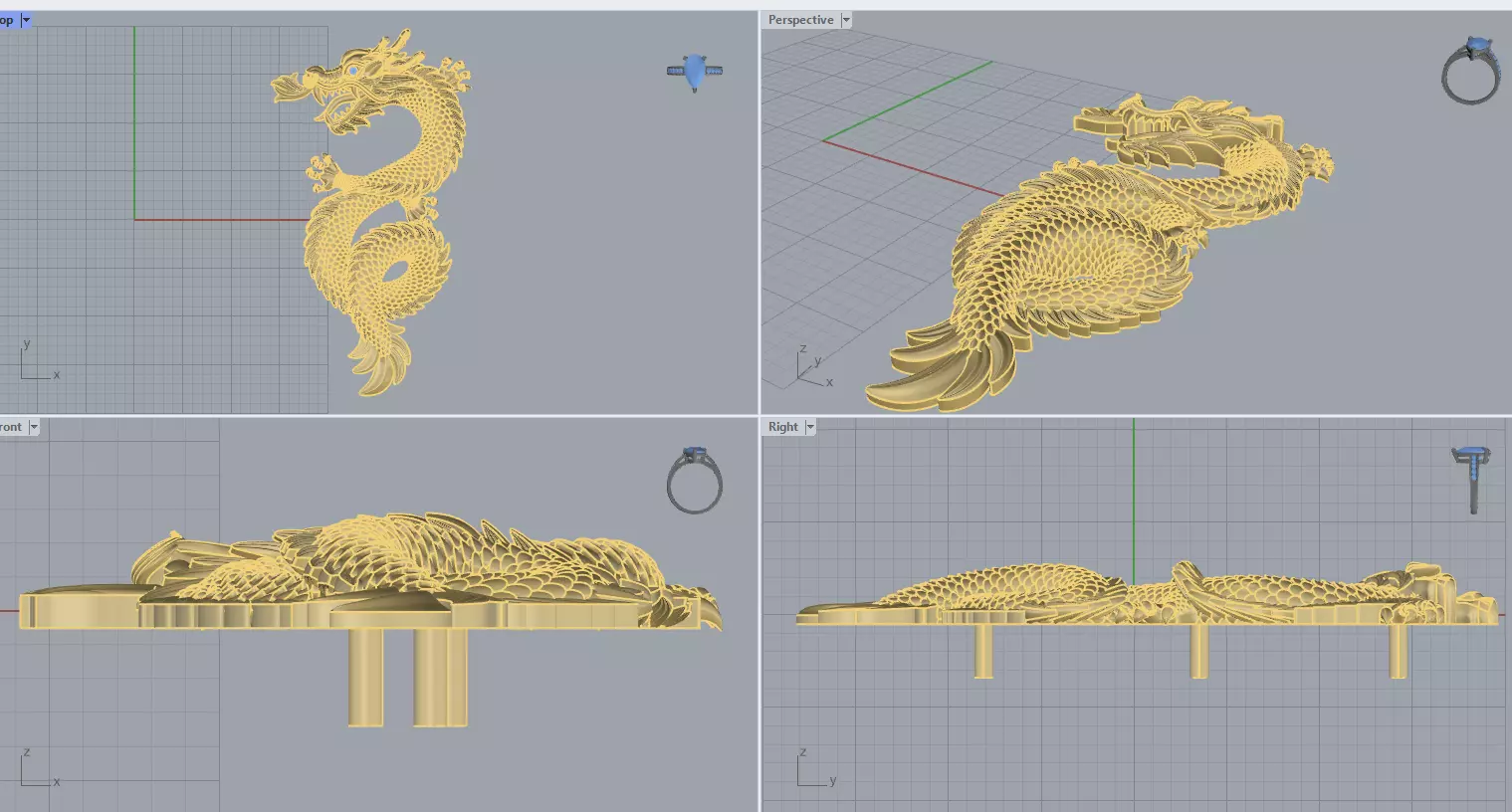 mat day rong 3D print model