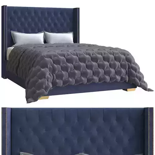 Bed trend design 3d model