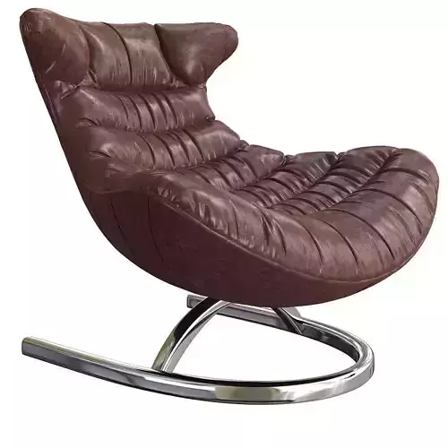 Vincent Leisure Chair With Foot Rest 3d model