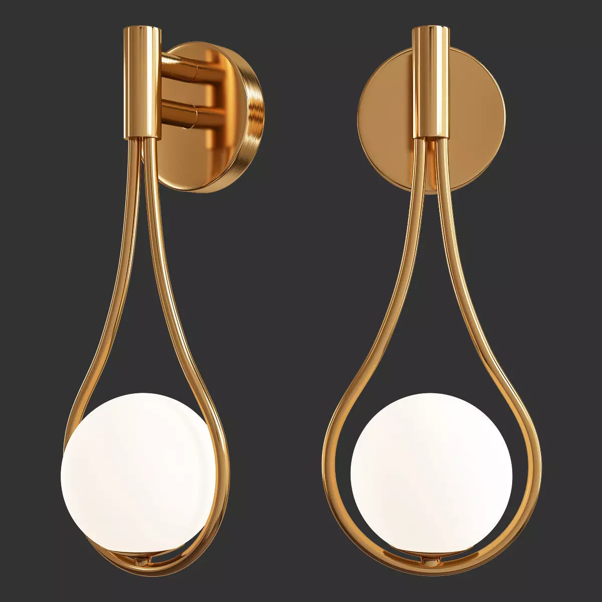 WISH WALL 2 Low-poly 3D model_0