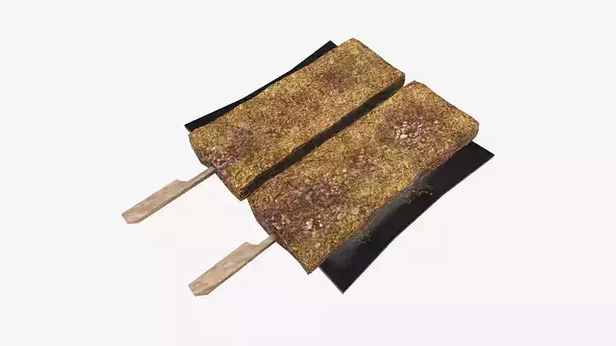 Asia food Pigs blood cake