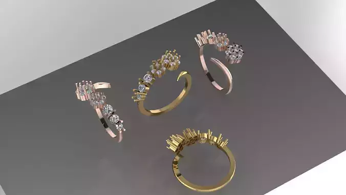 Stone ring for women