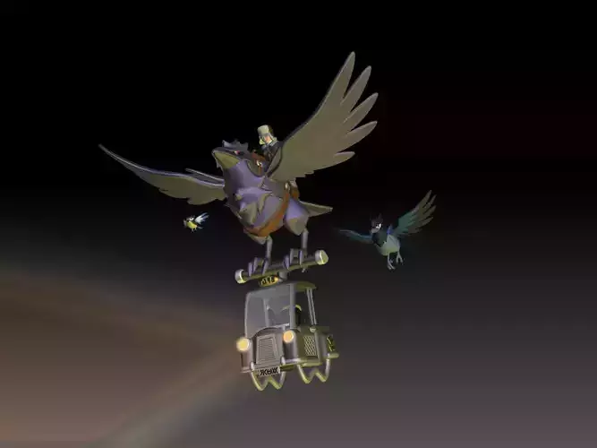 Pokemon Sword and Shiled Flying Taxi