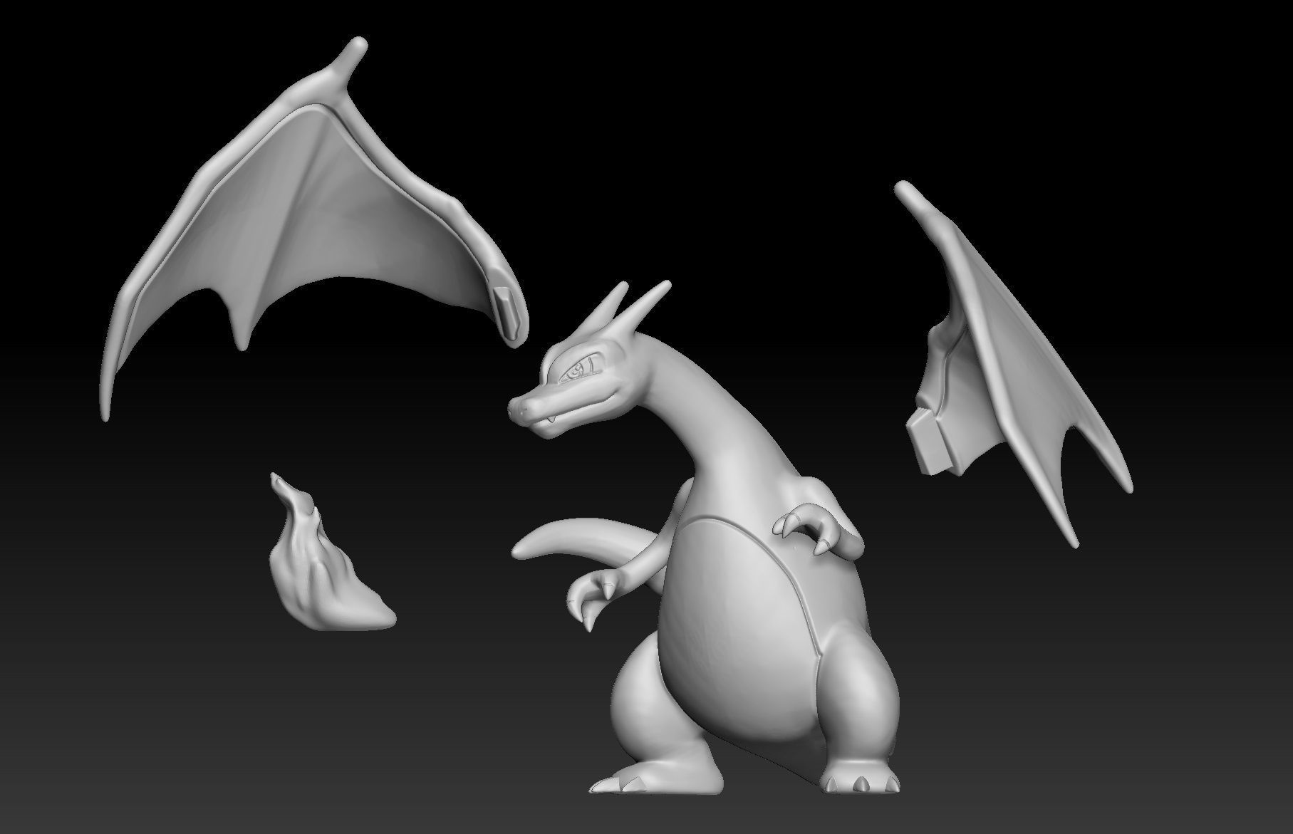 Pokemon Galar Champion Leon 3D print model_3
