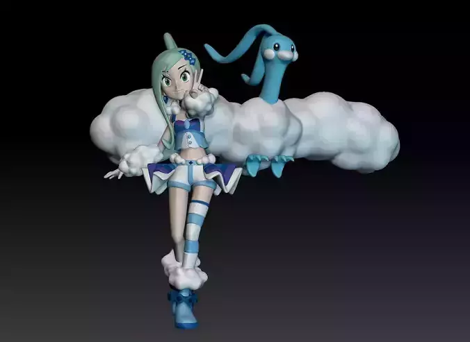 Pokemon Hoenn Coordinator Lisia