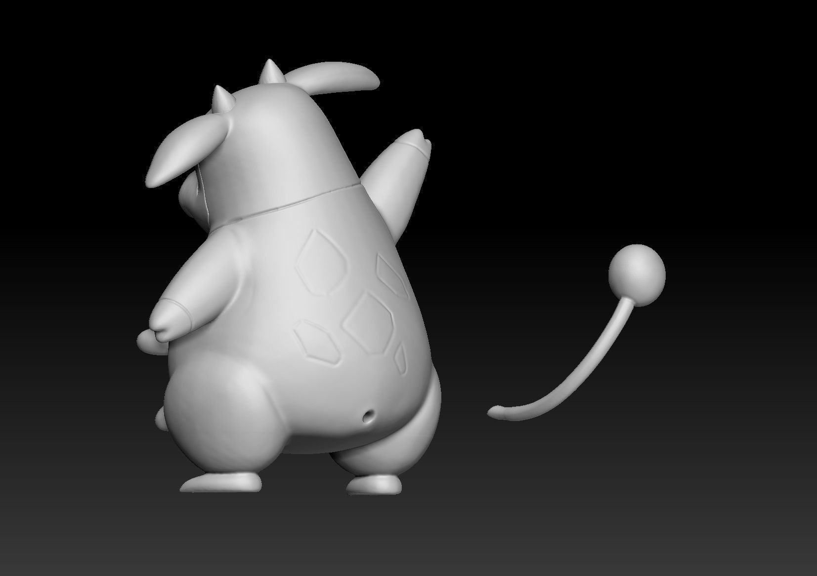 Pokemon Johto Gym Leader Whitney 3D print model_3