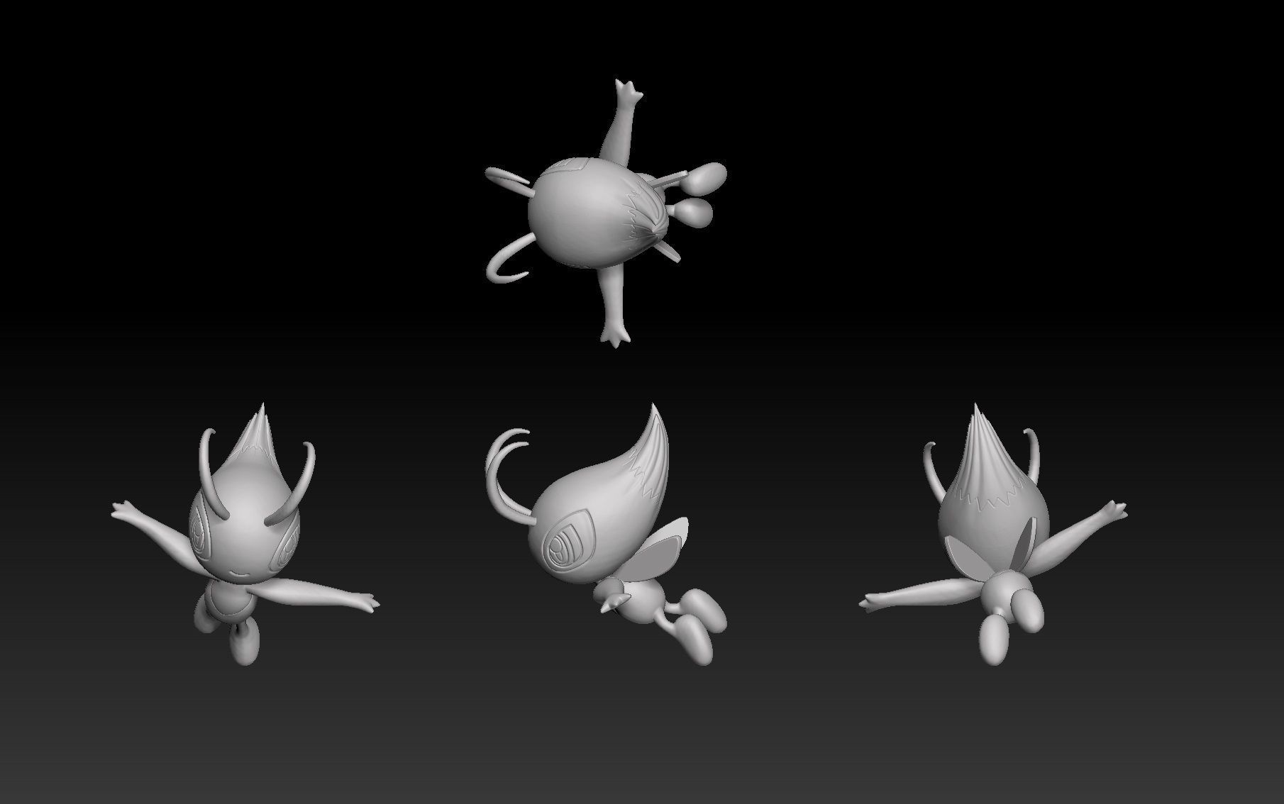 Pokemon Sam aka Professor Oak 3D print model_2