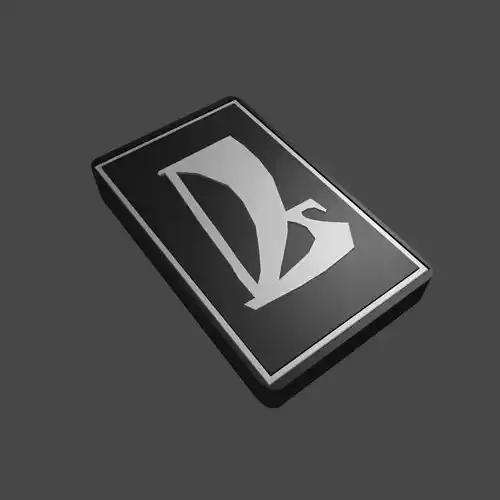 Lada logo  low poly export ready