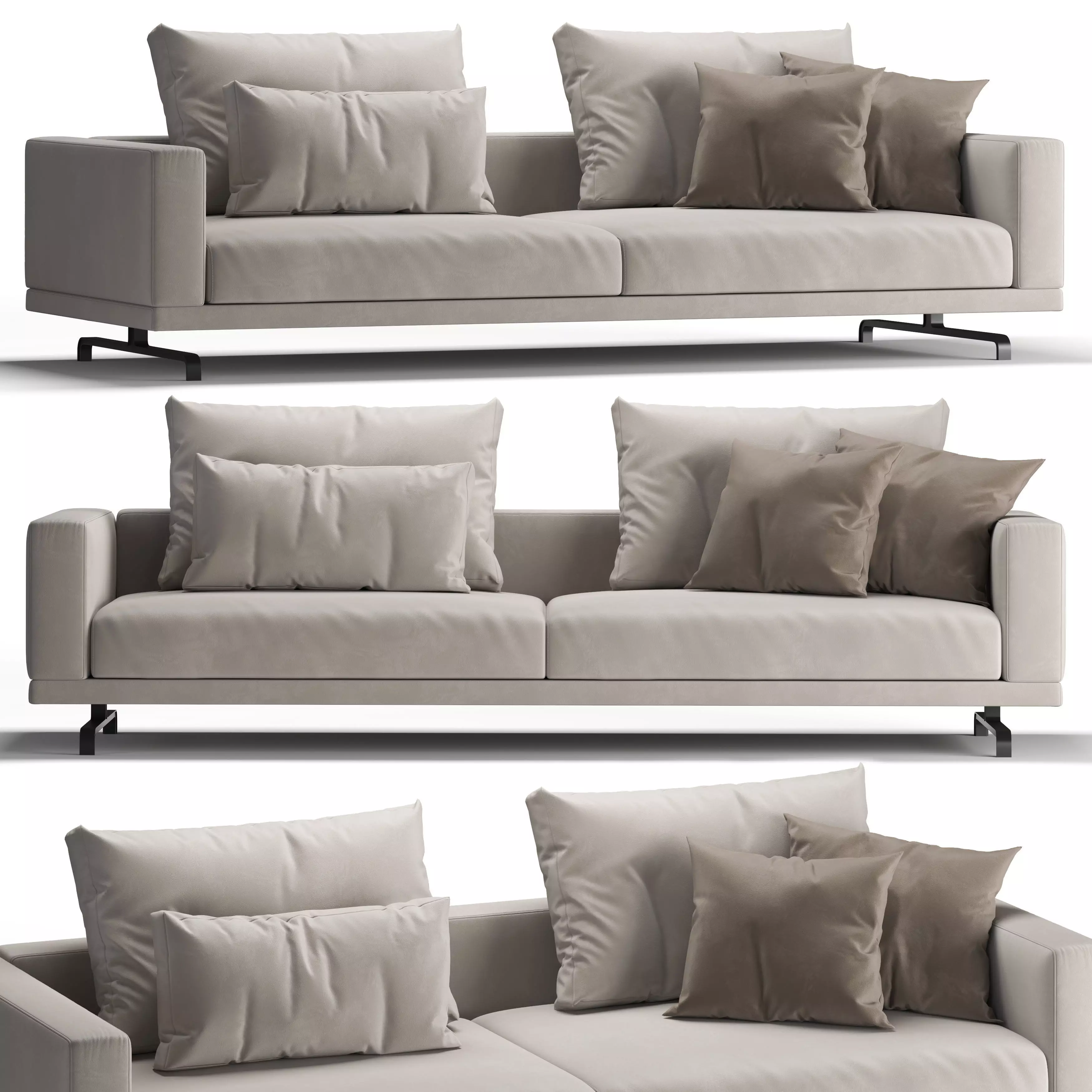 Octave Sofa 3D model_0