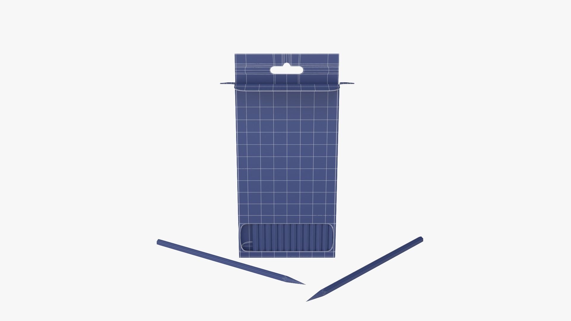 Pencil Box 3D model_20