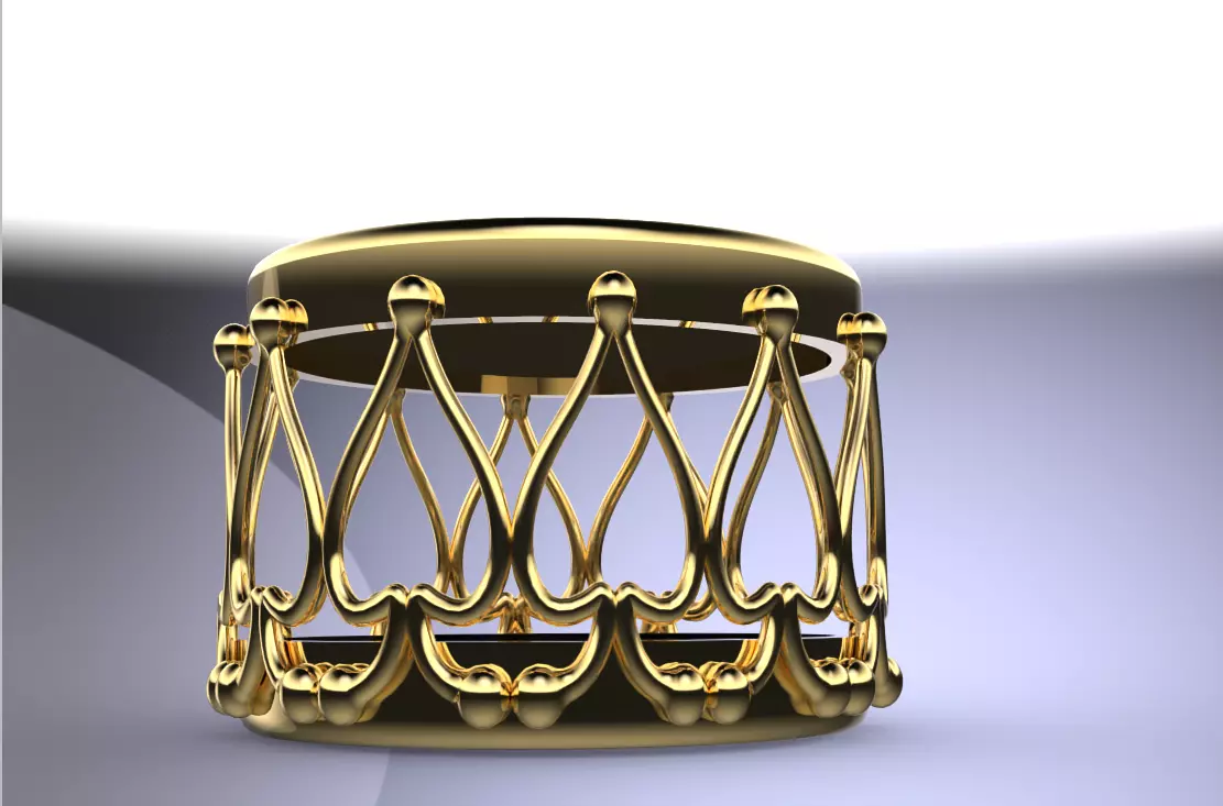 Spade Ring Free 3D print model