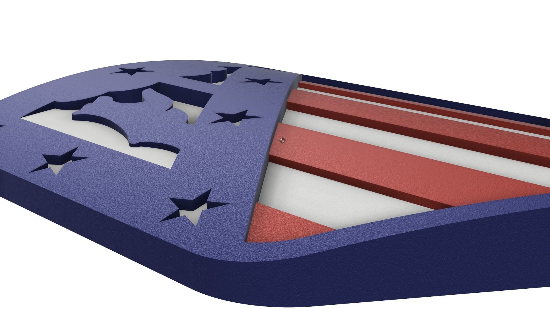 Atletico Madrid Wall Sign 3D print model_4