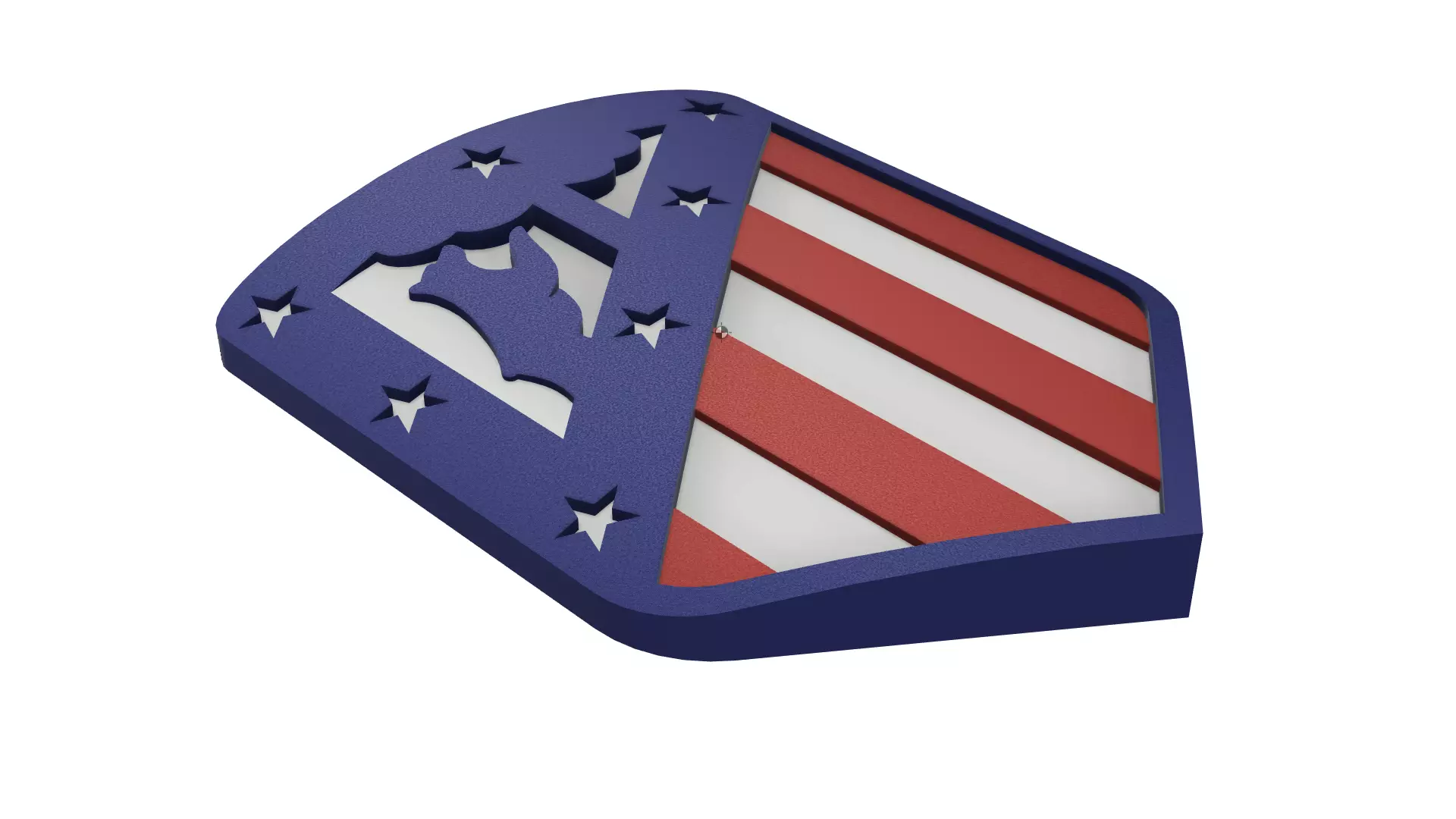 Atletico Madrid Wall Sign 3D print model_0