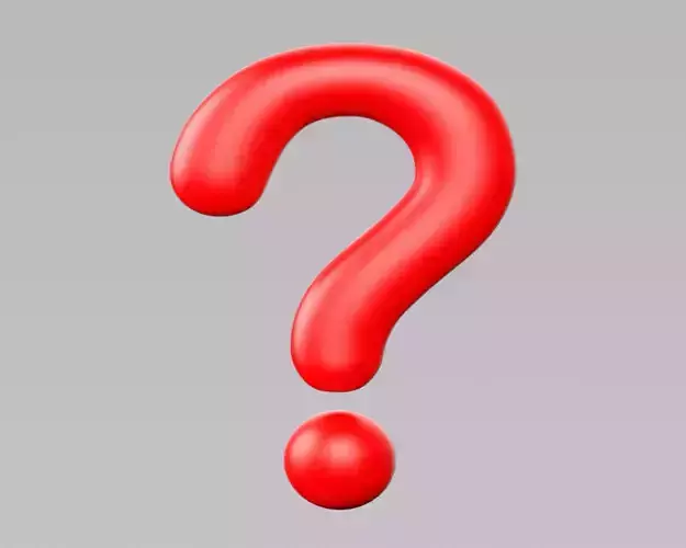 Question Mark 3D model