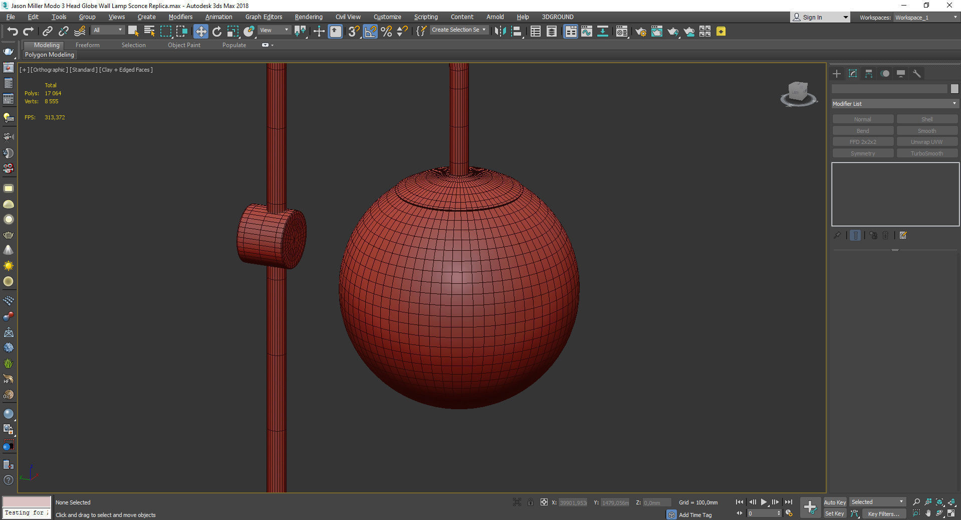 TUNA RAZ GLASS Low-poly 3D model_4