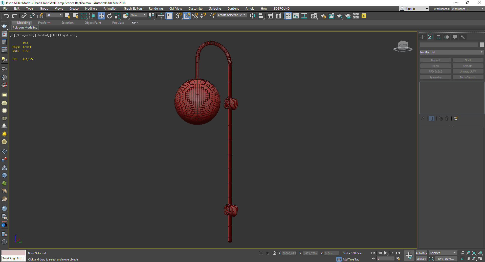 TUNA RAZ GLASS Low-poly 3D model_3