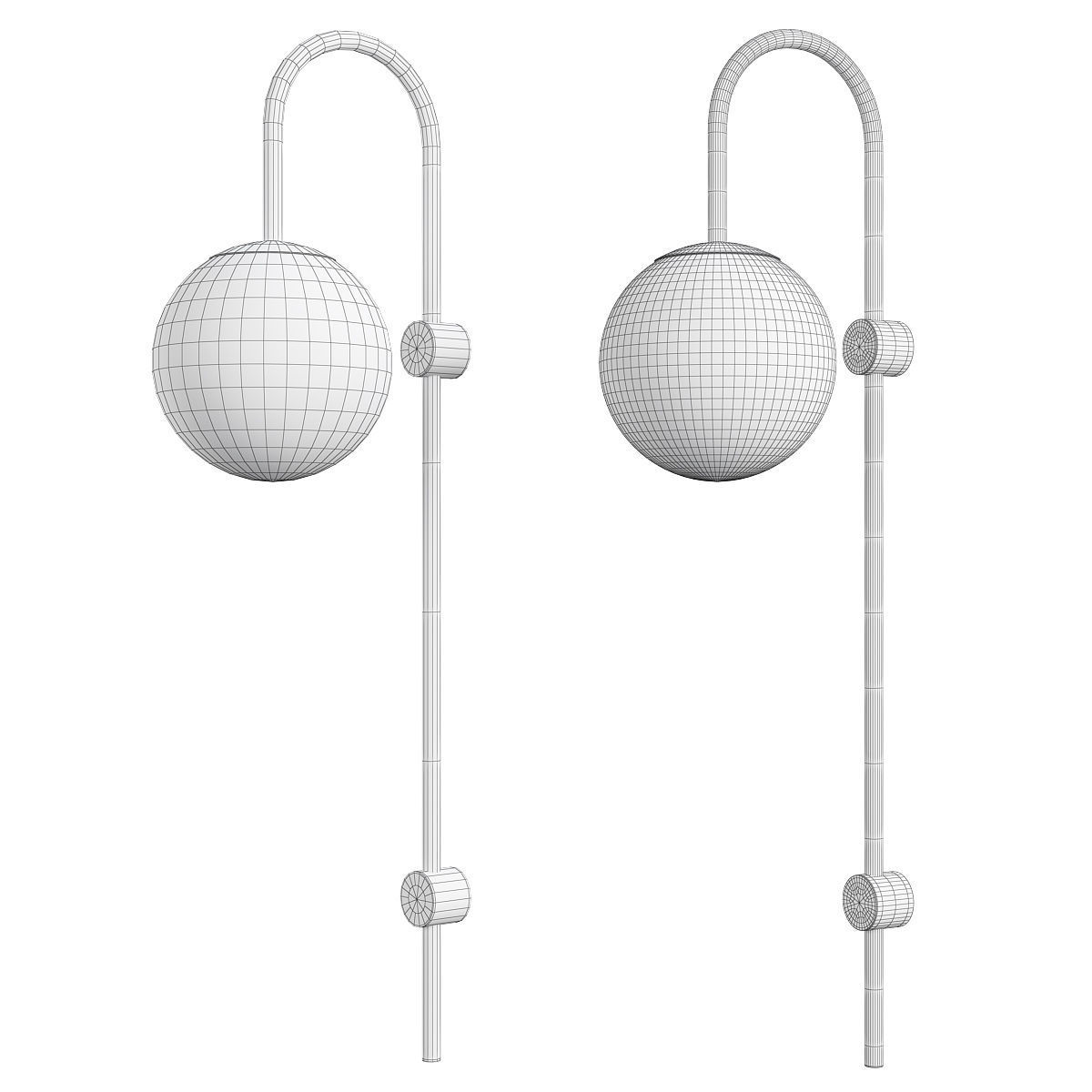 TUNA RAZ GLASS Low-poly 3D model_1