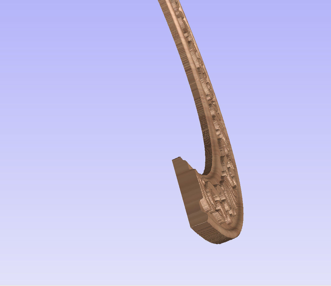 Round frame with eastern ornament for pictures photo mirror cnc 3D print model_14