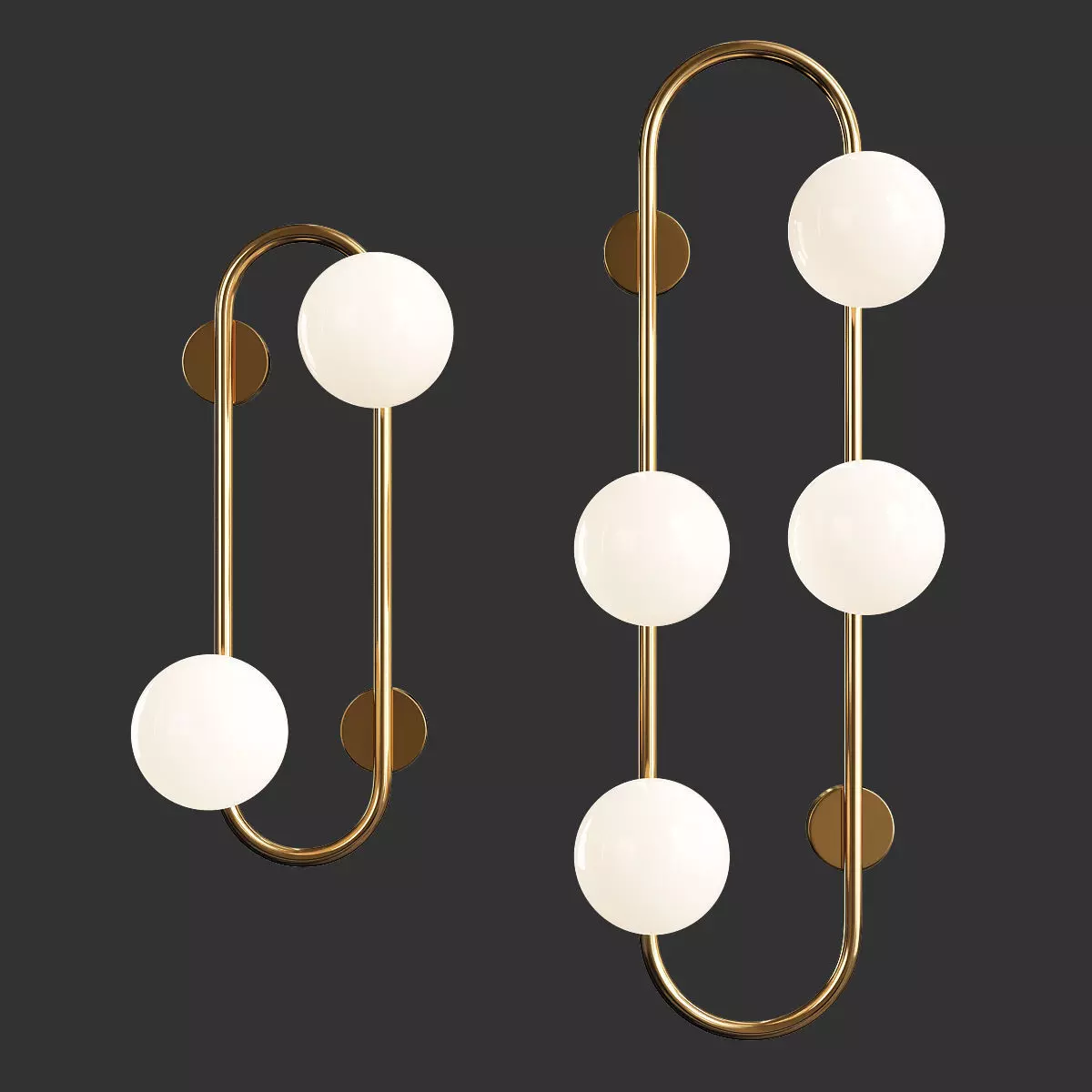 KEEP BIG MODO WALL Low-poly 3D model_0