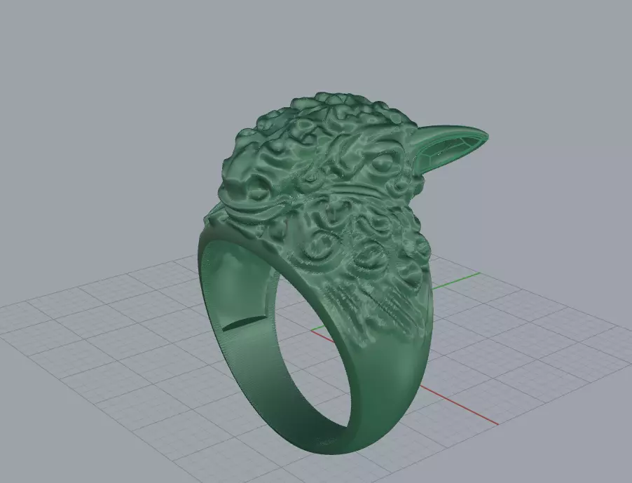 nhan con cuu 3D print model_0