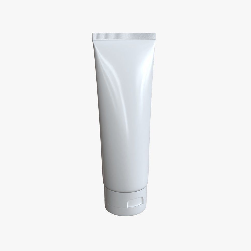 Cosmetic Tube 3D model_3