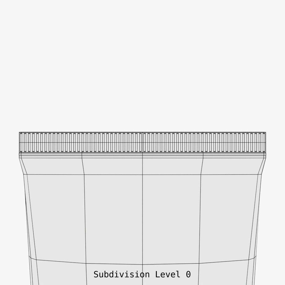Cosmetic Tube 3D model_5